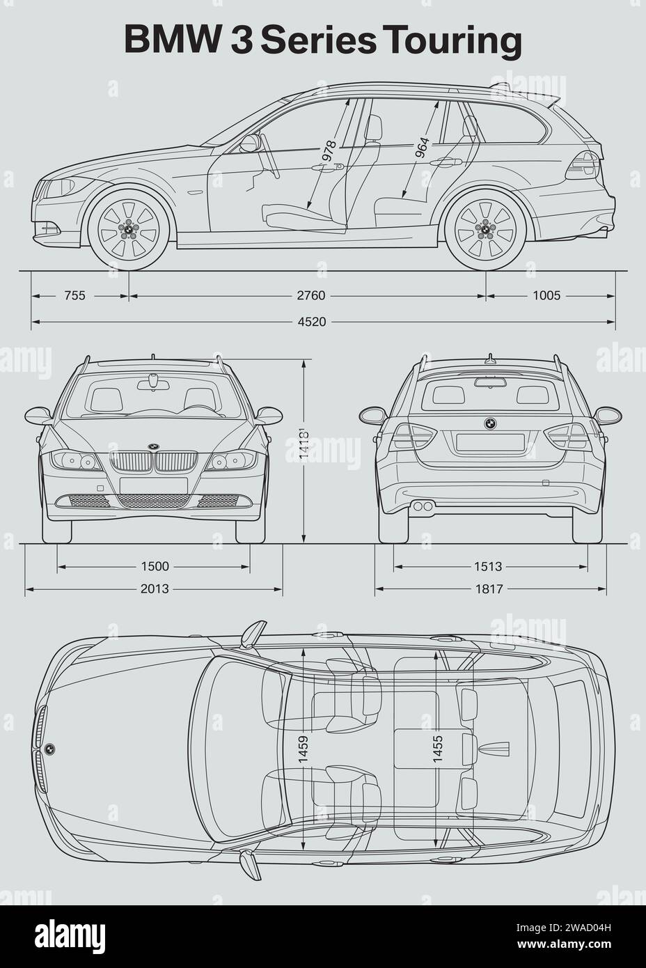 Touring 3 series Stock Vector Images - Alamy