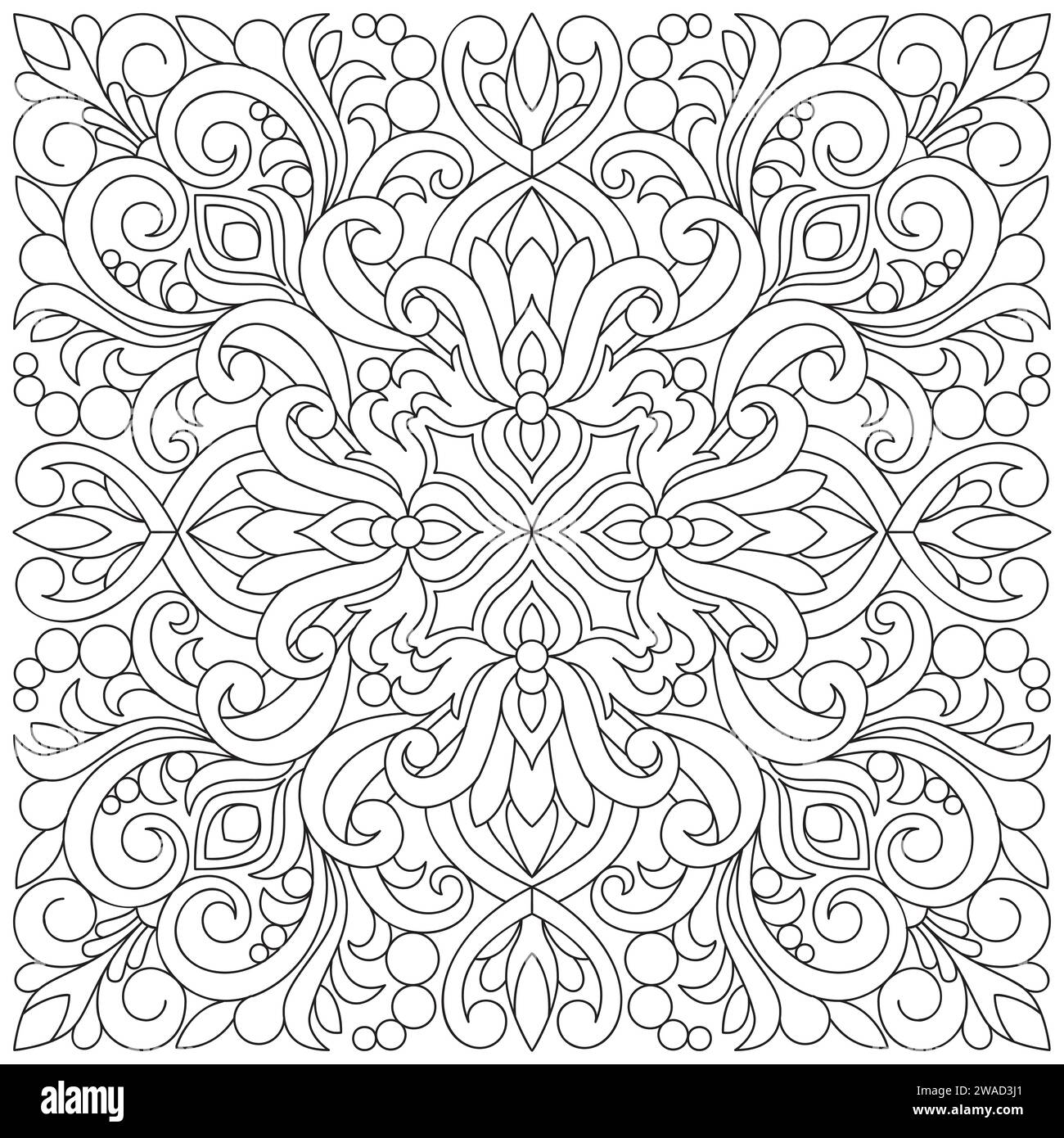 Line pattern design.Black and white seamless linear vector ...