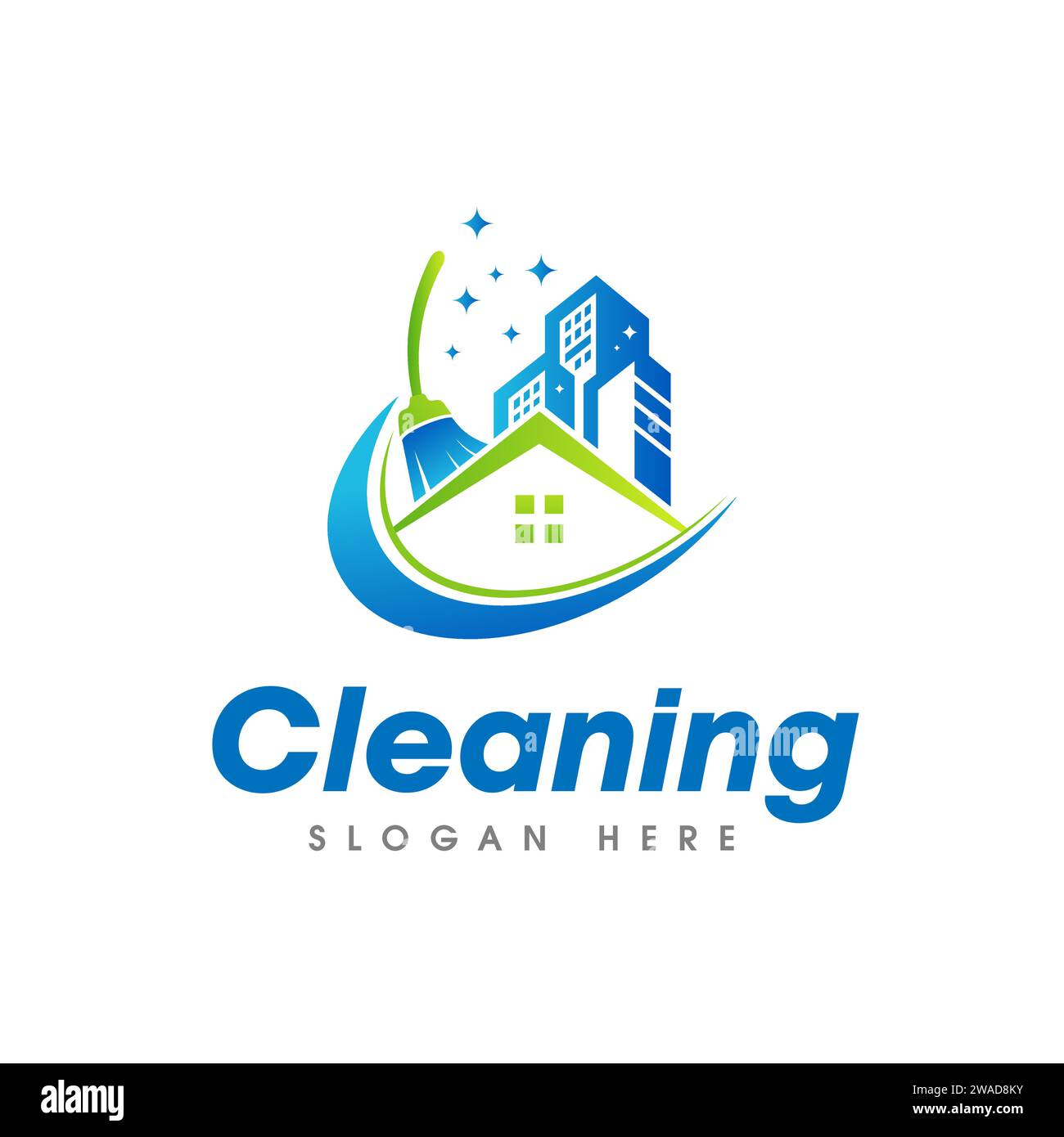 Cleaning Service Business Logo Symbol Icon Design Template Stock Vector cleaning-service-business-logo-symbol-icon-design-template-stock-vector