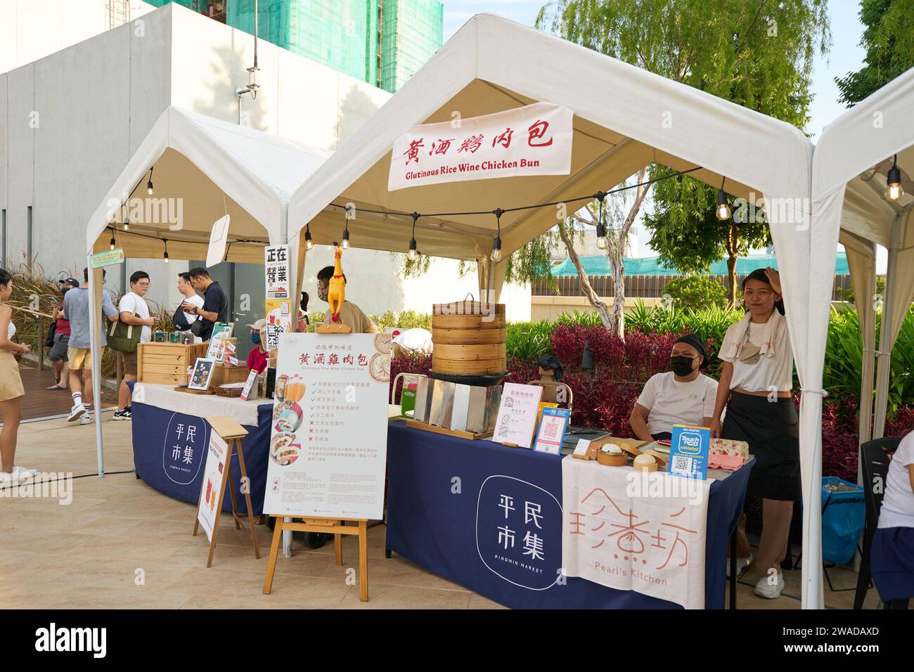 KUALA LUMPUR, MALAYSIA CIRCA MAY, 2023 popup stores in the Central