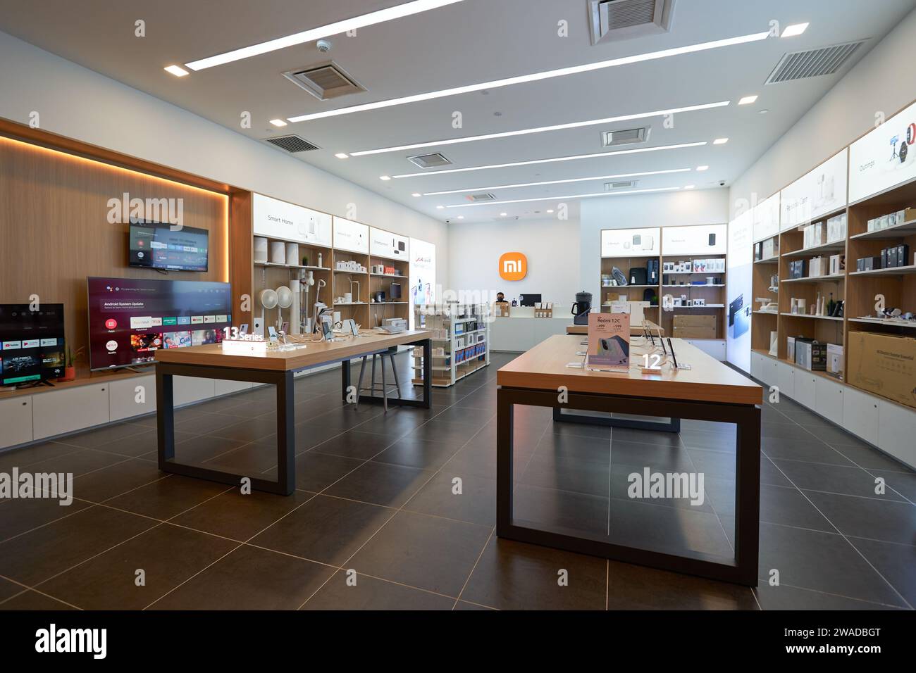 KUALA LUMPUR, MALAYSIA - MAY 27, 2023: Interior Shot Of Xiaomi Retail ...