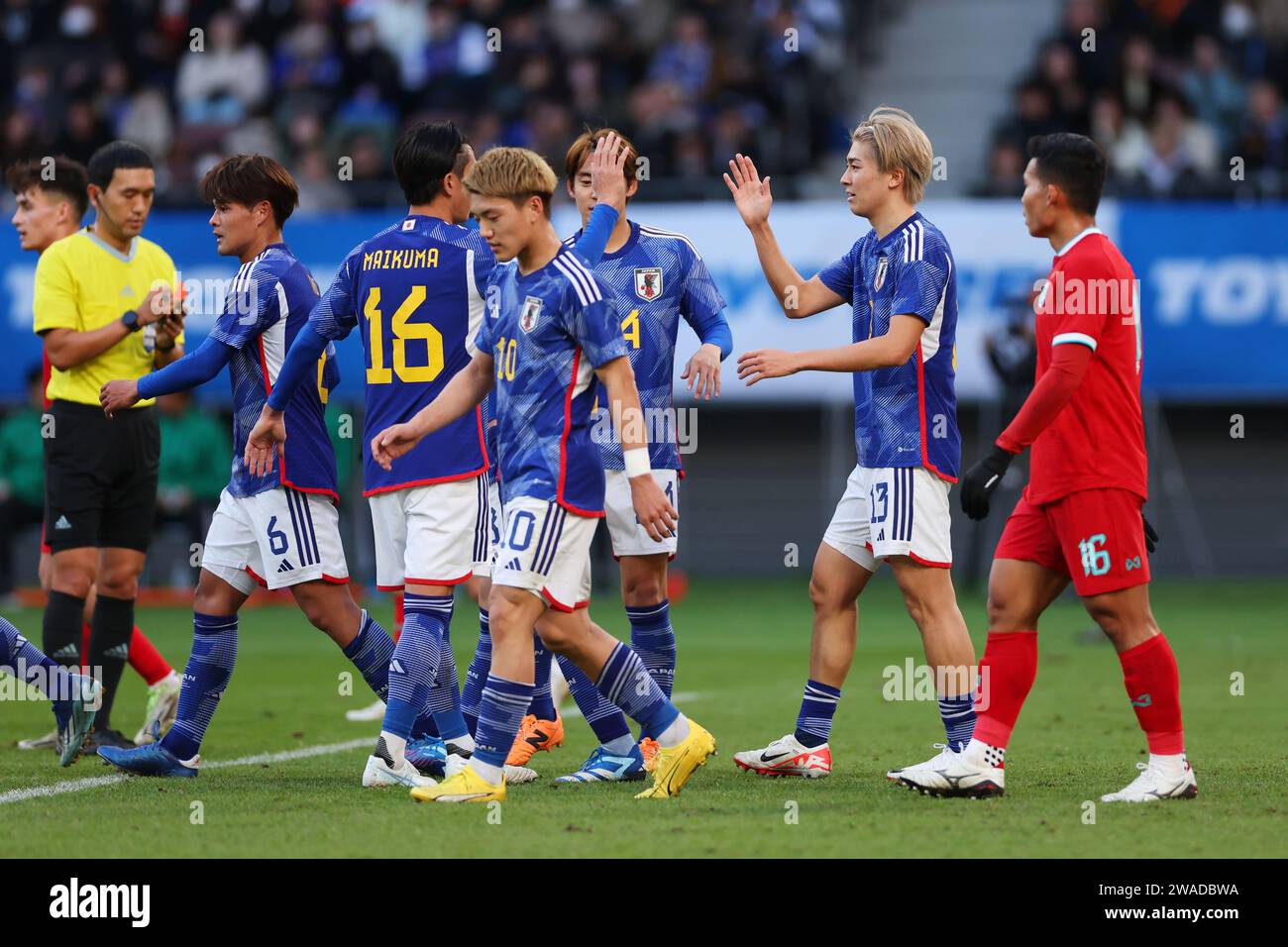 Tokyo, Japan. 1st Jan, 2024. Japan team group (JPN) Football/Soccer