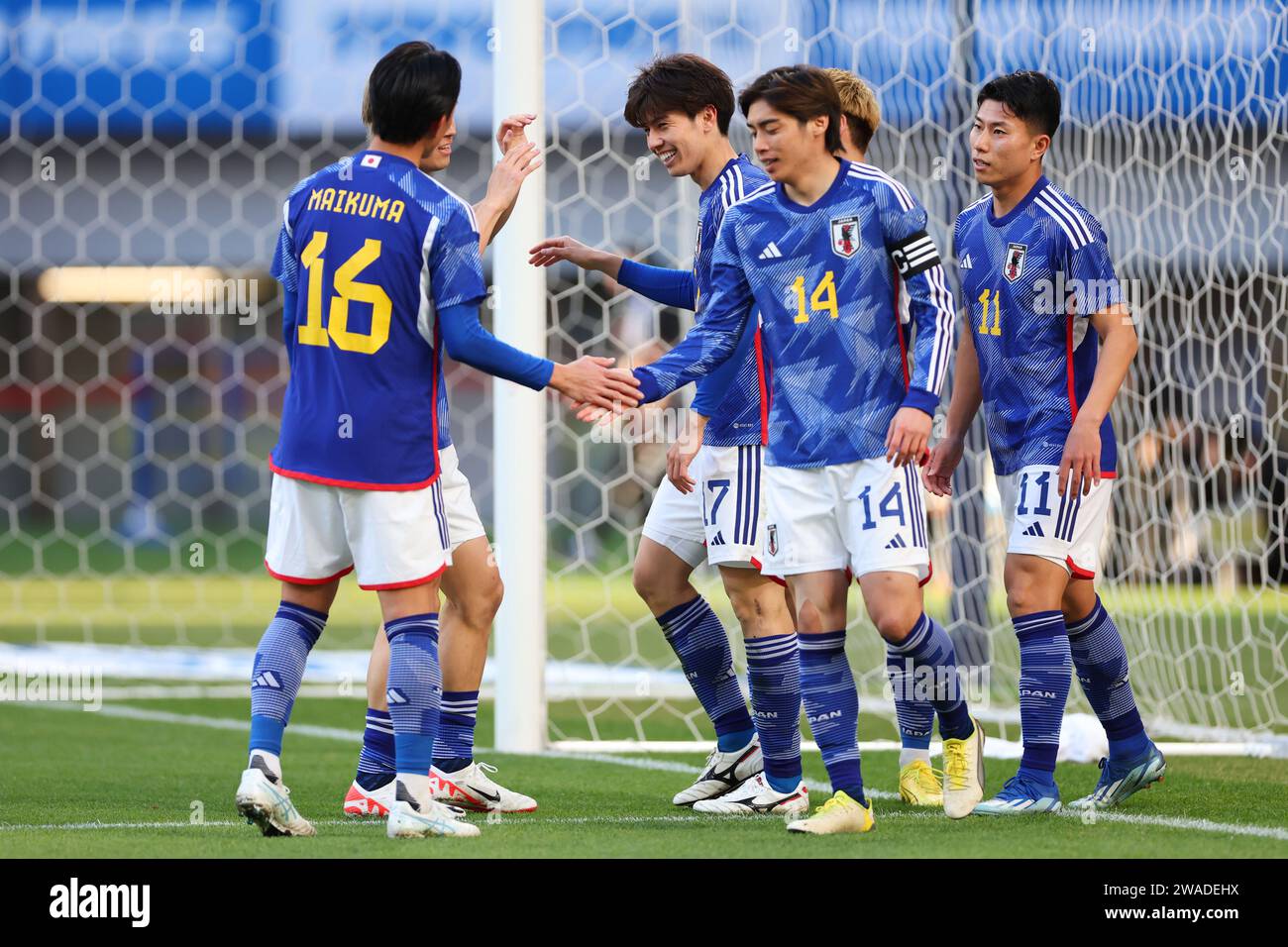 Tokyo, Japan. 1st Jan, 2024. Japan team group (JPN) Football/Soccer