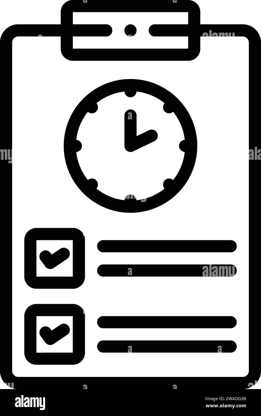 Timesheet Stock Vector Images Alamy