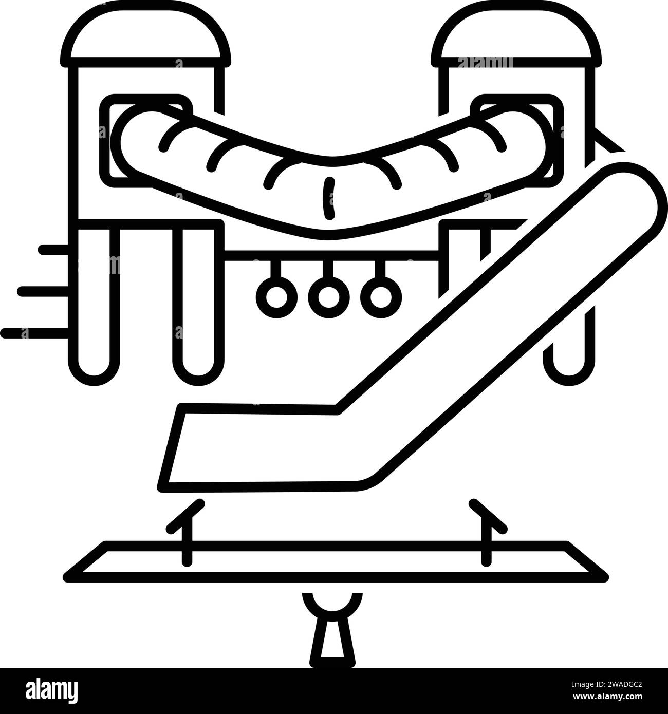 Playground icon vector logo Black and White Stock Photos & Images - Alamy
