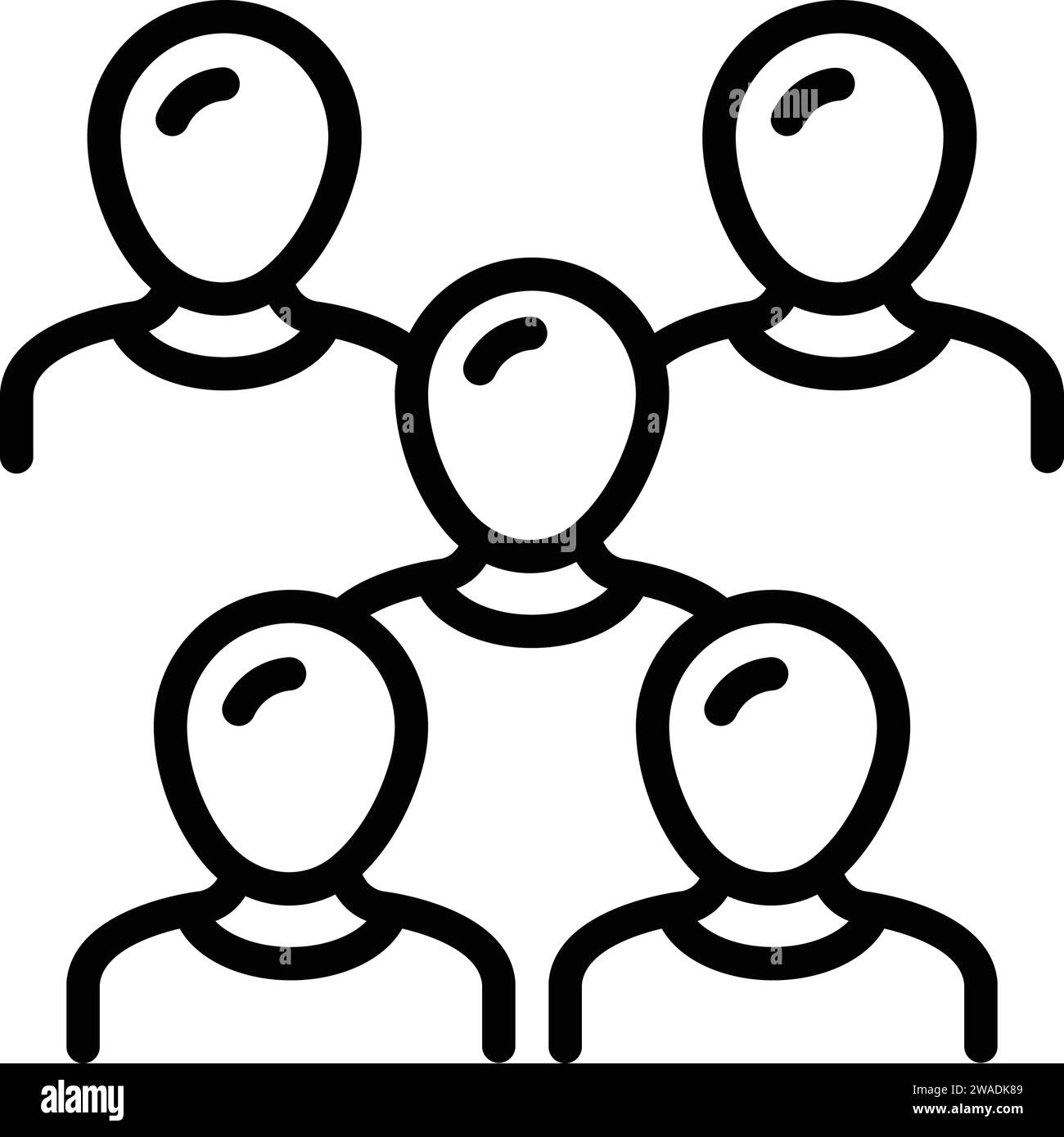 Multitude vector vectors Cut Out Stock Images & Pictures - Alamy