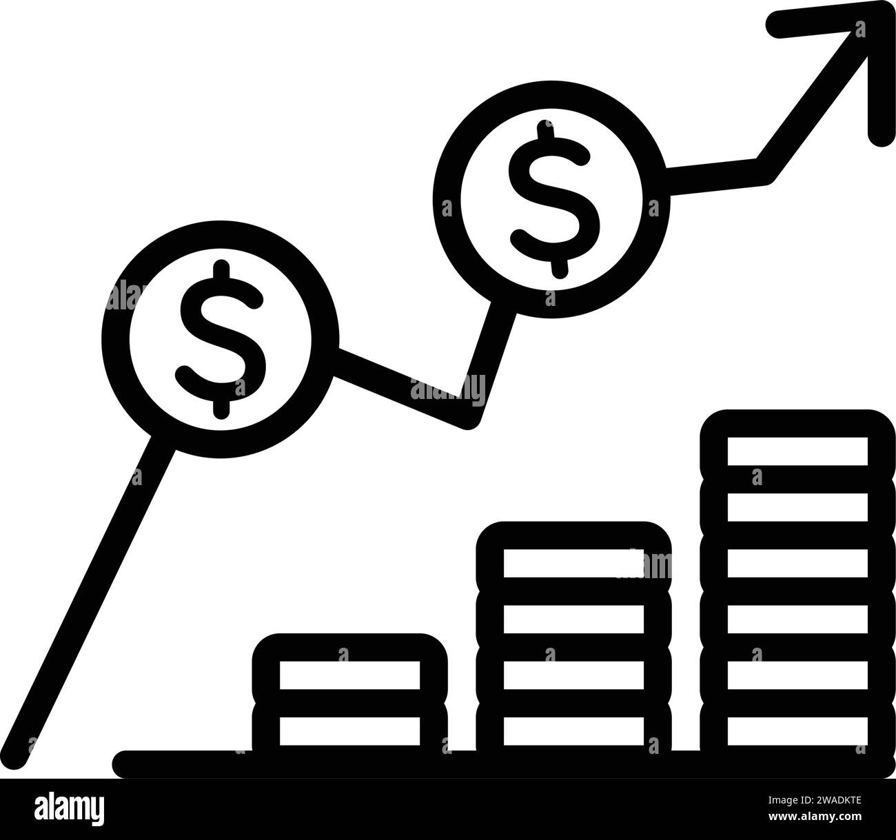 Icon for Cost,expense Stock Vector Image & Art Alamy