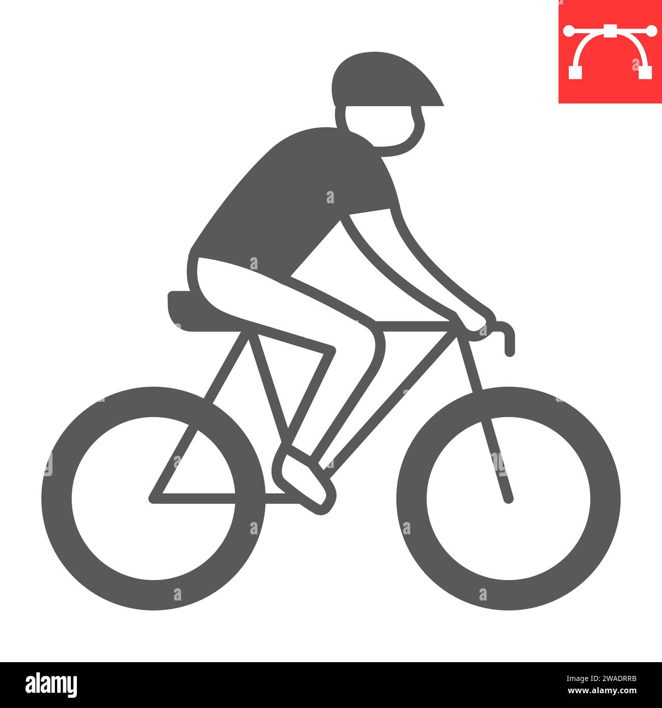 Clipart road bike hi-res stock photography and images - Alamy