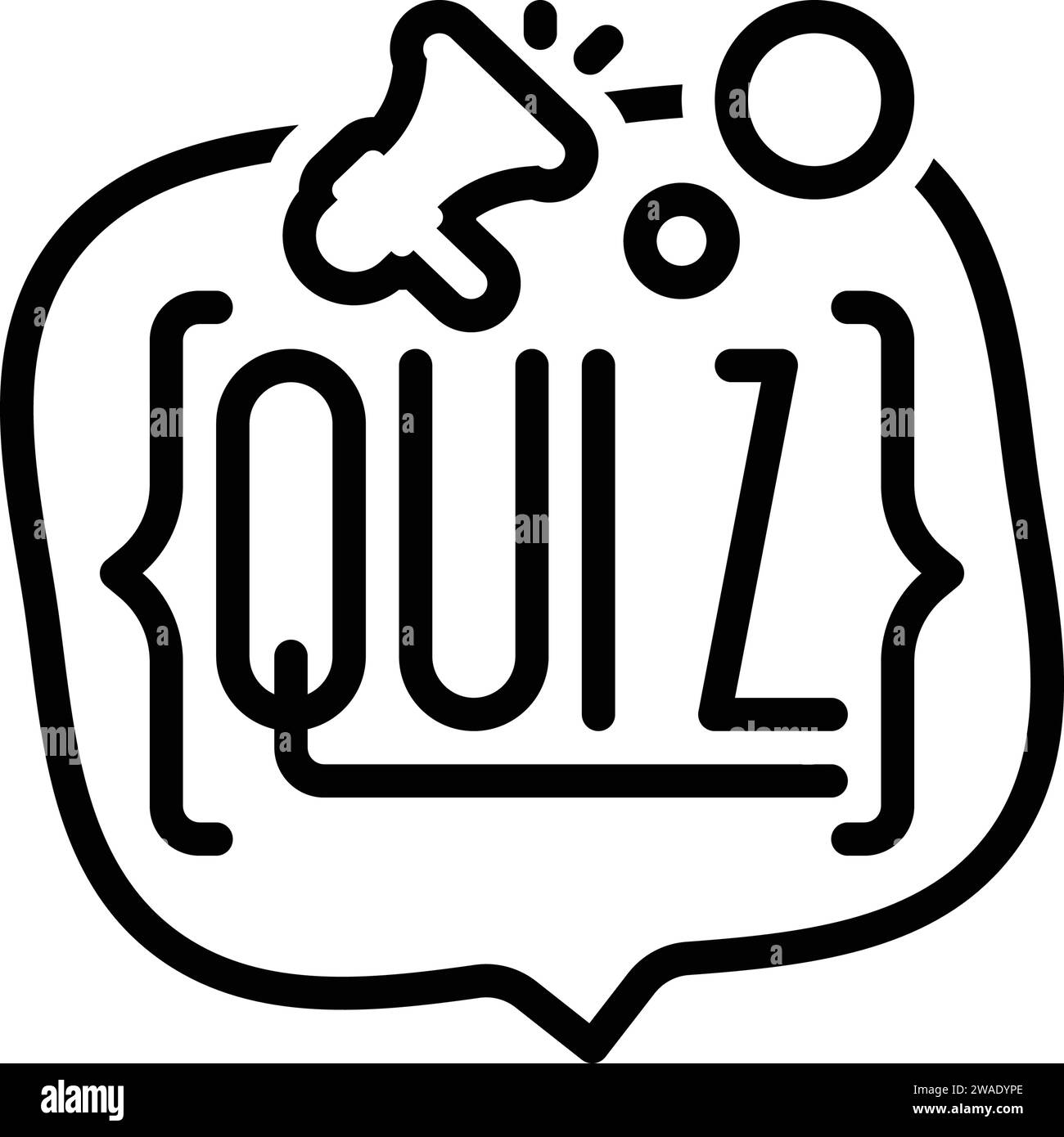 Quizzes vector vectors Stock Vector Images - Alamy image.