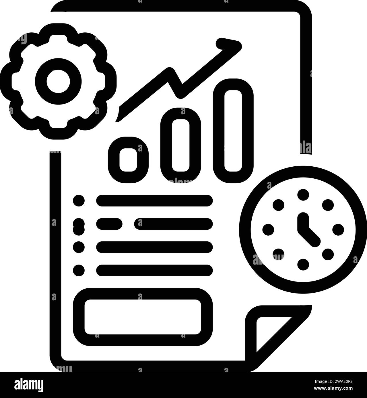 Icon for project management project stock vector image art alamy