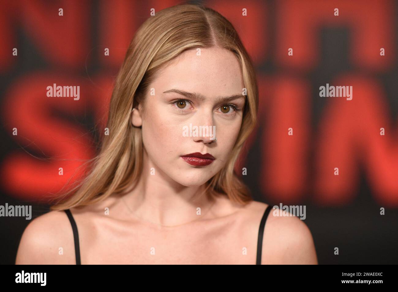 Amelie Hoeferle attends the premiere of 