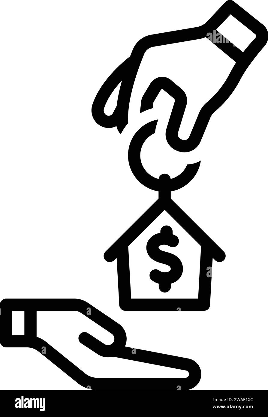 Homeowners insurance icon hi-res stock photography and images - Alamy