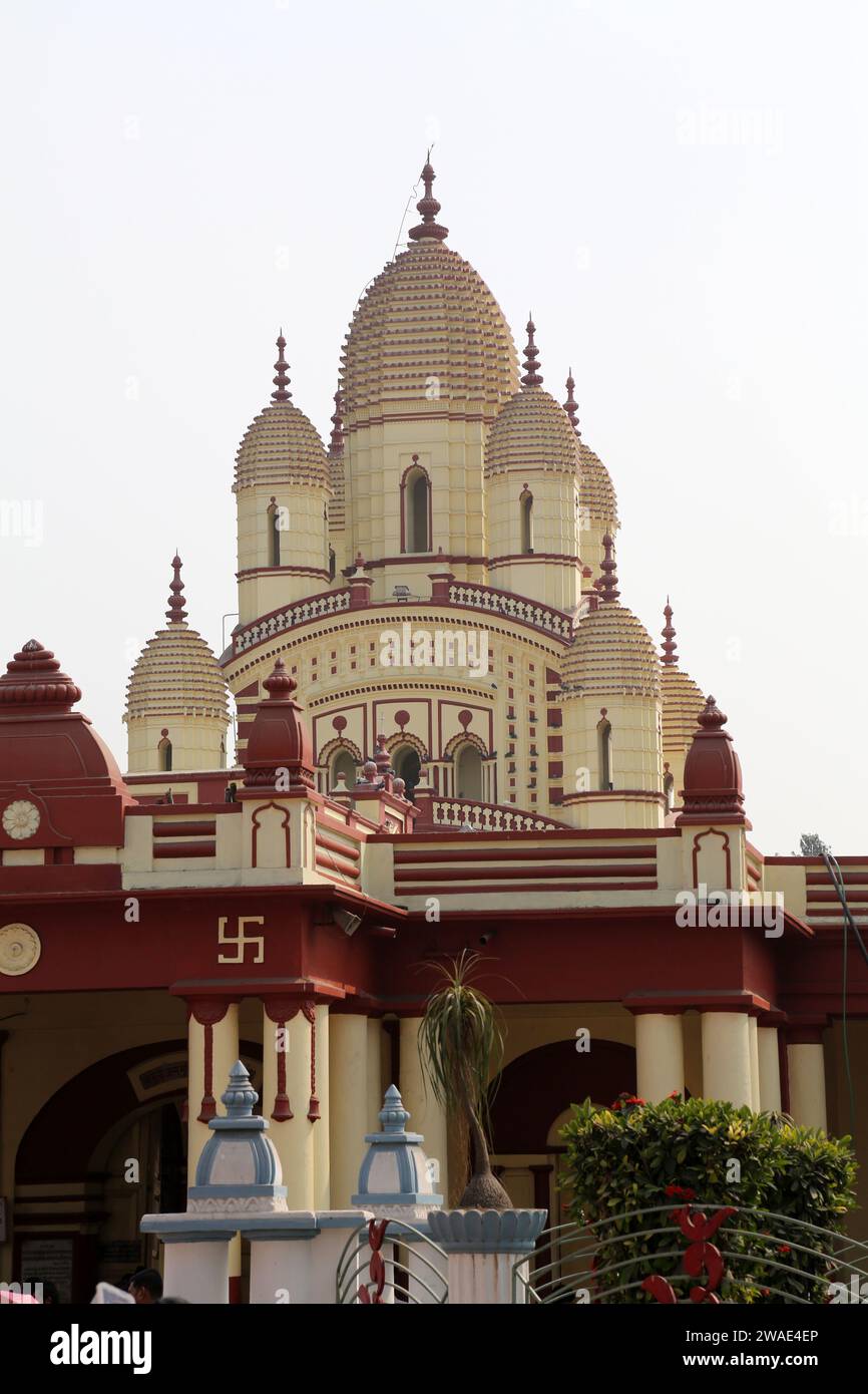 Dakshineswar Kali Temple in Kolkata, India Stock Photo