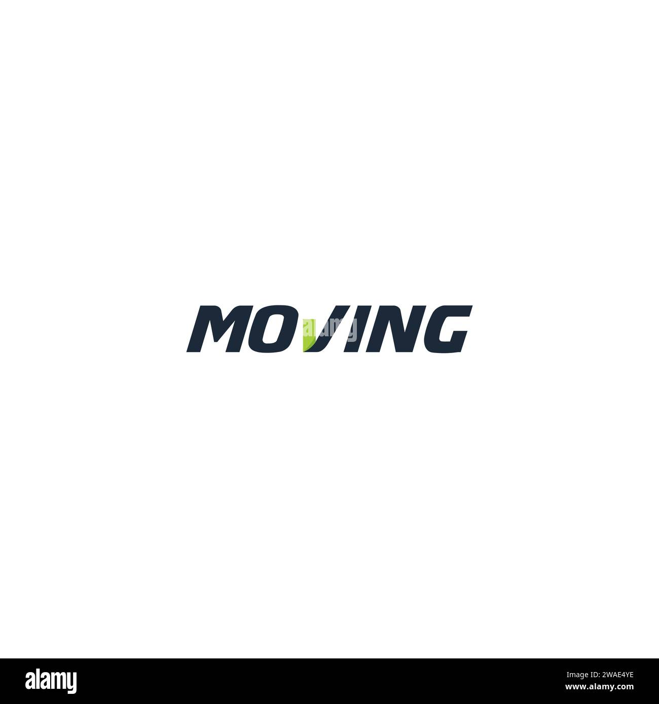 Moving Logo Simple. Moving Icon Stock Vector