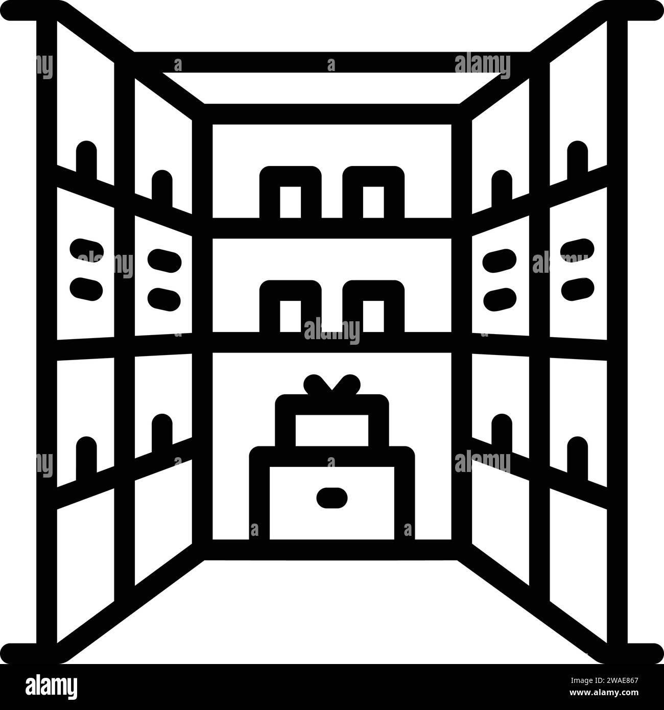 Storage room Stock Vector Images Alamy