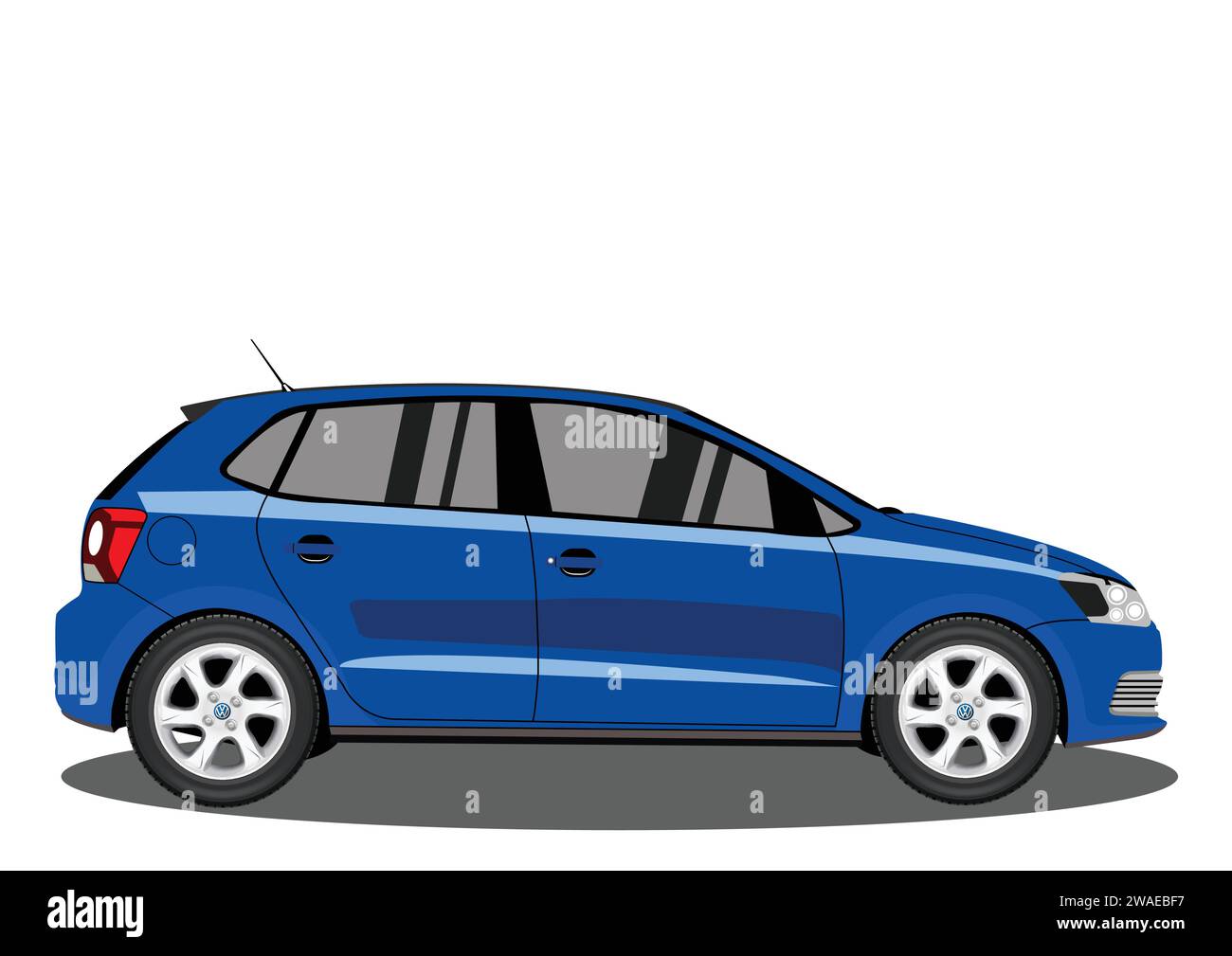 3d hatchback with background Stock Vector Images Alamy