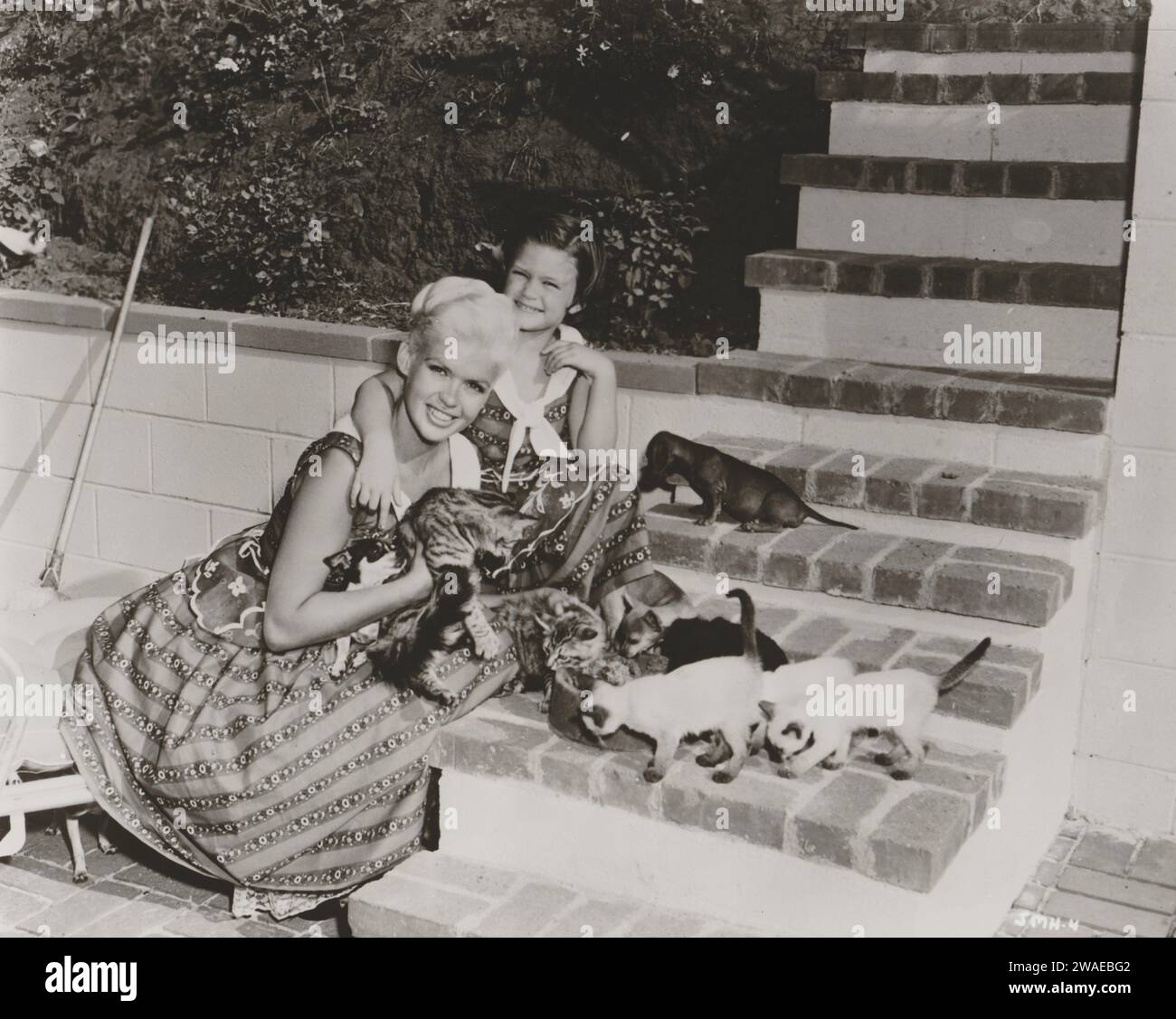 Jane Mansfield Portrait Photograph Candid Stock Photo Alamy