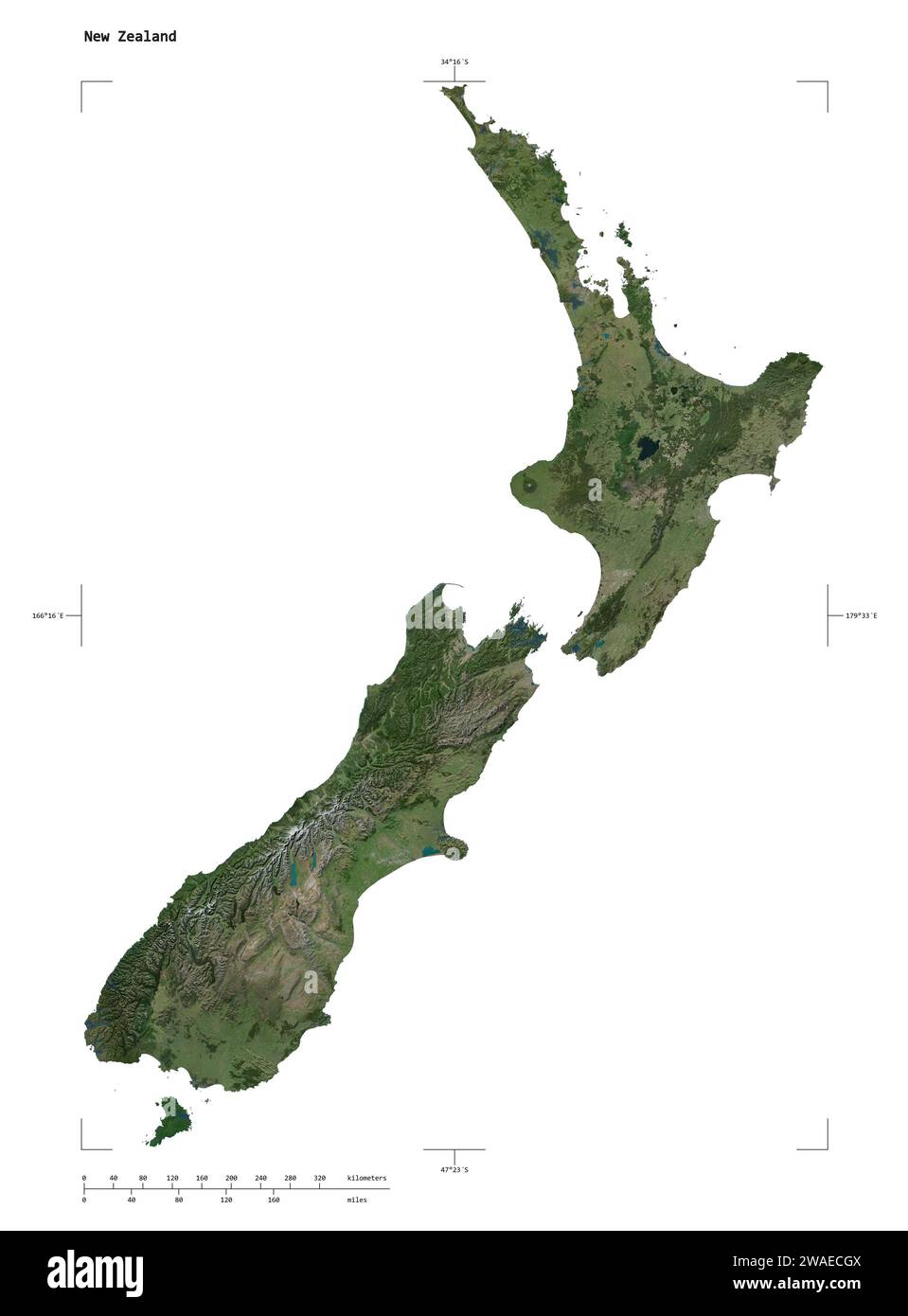 New Zealand Coordinates
