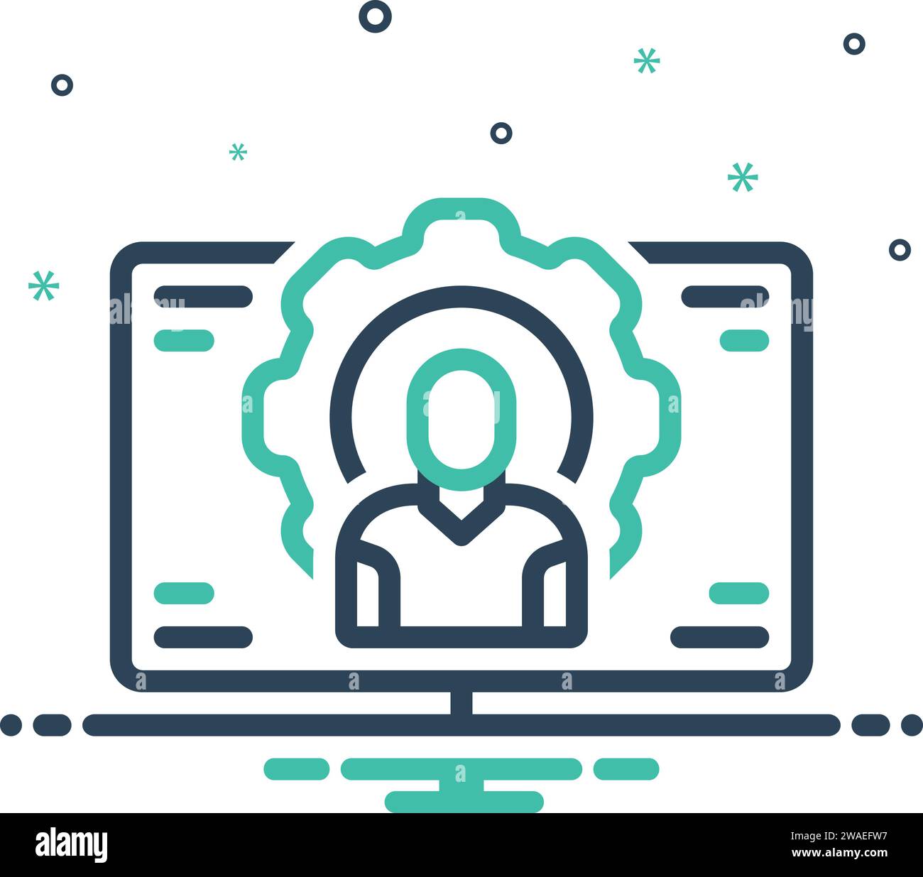 Workforce administration Stock Vector Images - Alamy
