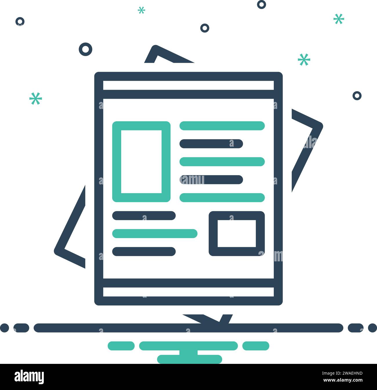 Icon for notes,message Stock Vector Image & Art - Alamy
