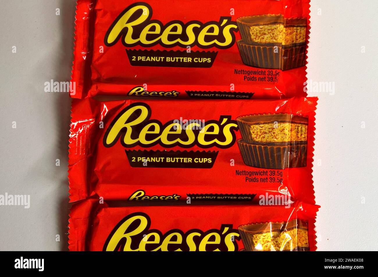 Reeses Peanut Butter Cups, Reese Schokolade mit Erdnussbutter - Riegel ...