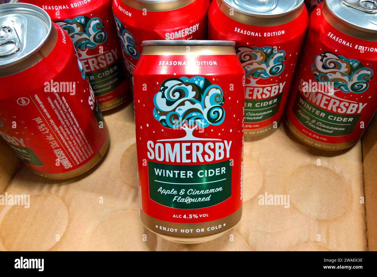 Somersby - Winter Cider mit 4,5 Prozent Alkohol - im Sortiment von ...