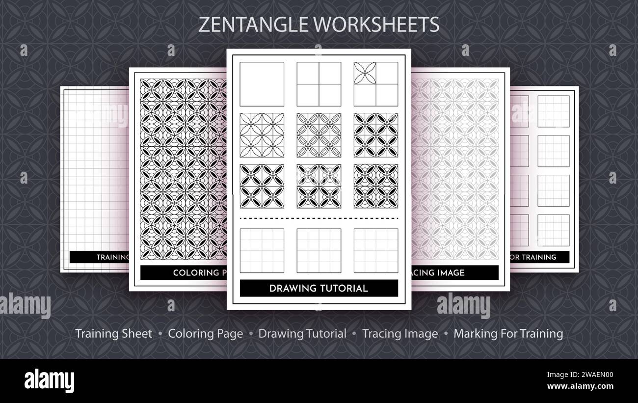 How To Draw A Zentangle Step By Step Drawing Tutorial Draw Guide