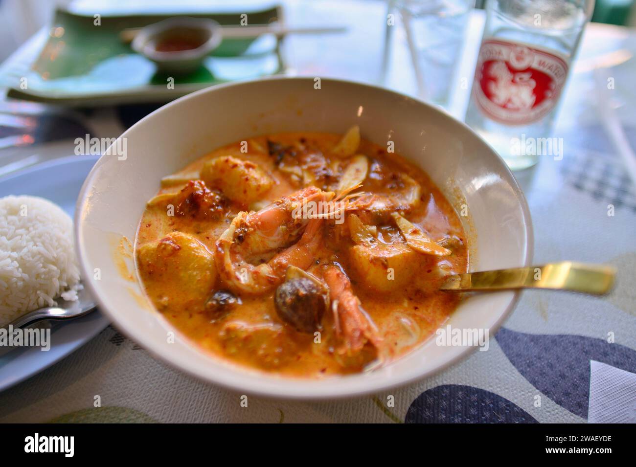 Massaman Curry Pakorn's Kitchen Chiang Mai Thailand Stock Photo