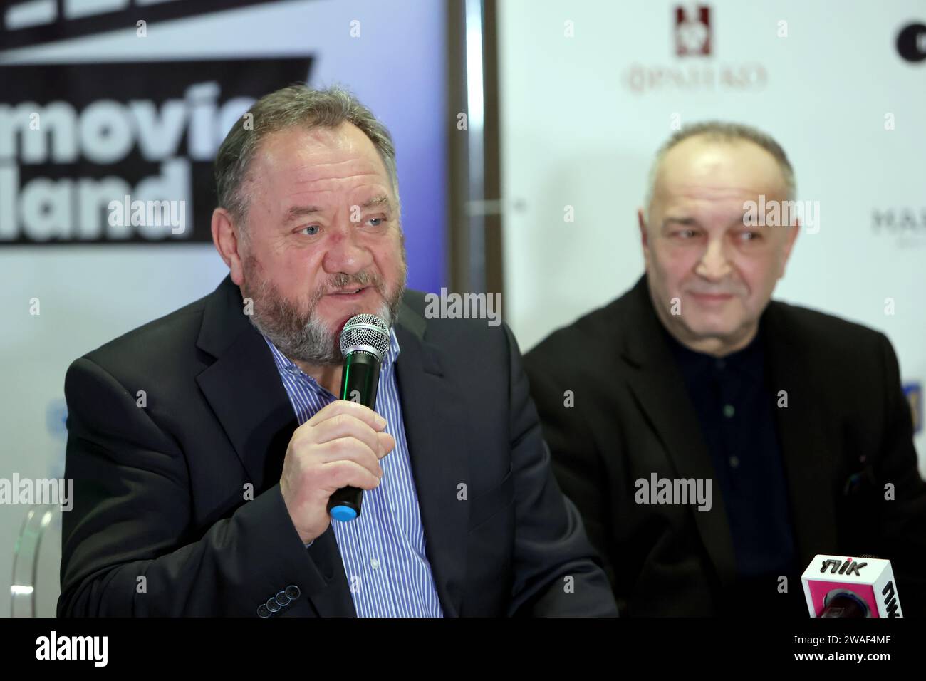 Non Exclusive IVANO FRANKIVSK UKRAINE DECEMBER 27 2023 People S Non Exclusive Ivano Frankivsk Ukraine December 27 2023 Peoplex92s Artist Of Ukraine Bohdan Beniuk L Who Stars In The Lead Role Of Grandfat 2WAF4MF