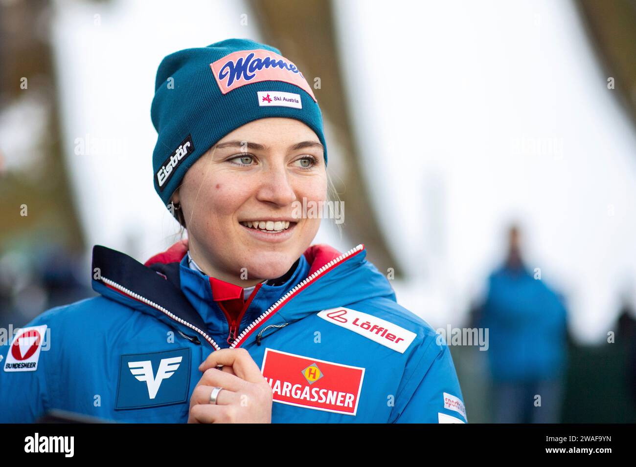 Sara Marita Kramer (Oesterreich), AUT, FIS Viessmsann Skisprung Weltcup ...