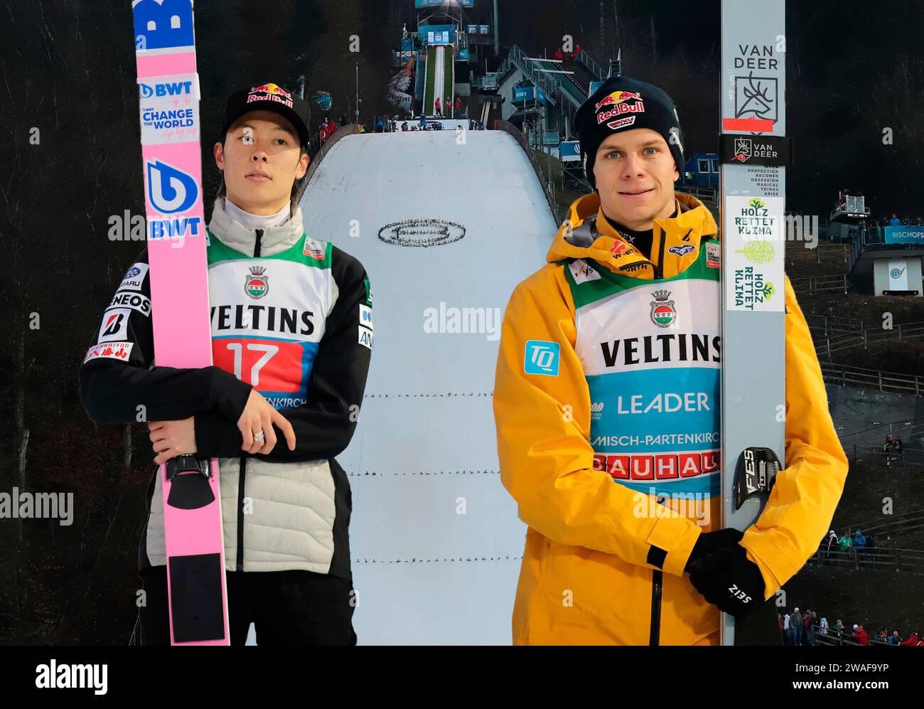 Bischofshofen, Österreich, 04.Januar 2024: 72.internationale ...