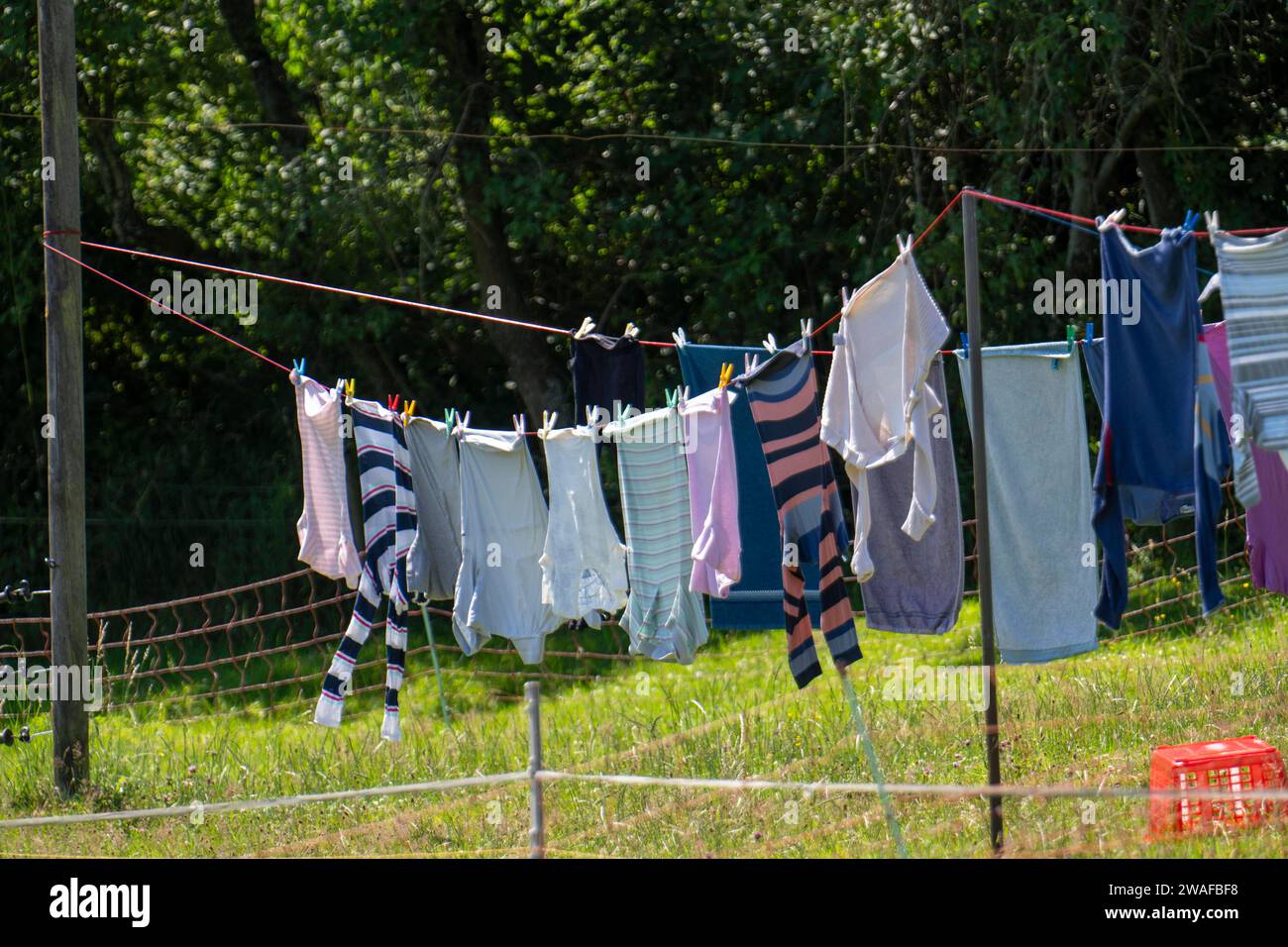 Wäscheleine waschen hires stock photography and images Alamy