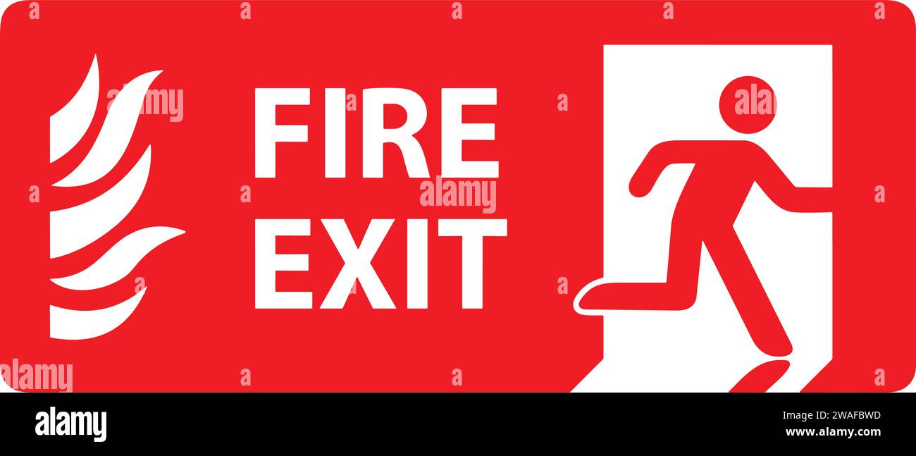 Emergency indicator Arrow vector Emergency exit downstairs Green