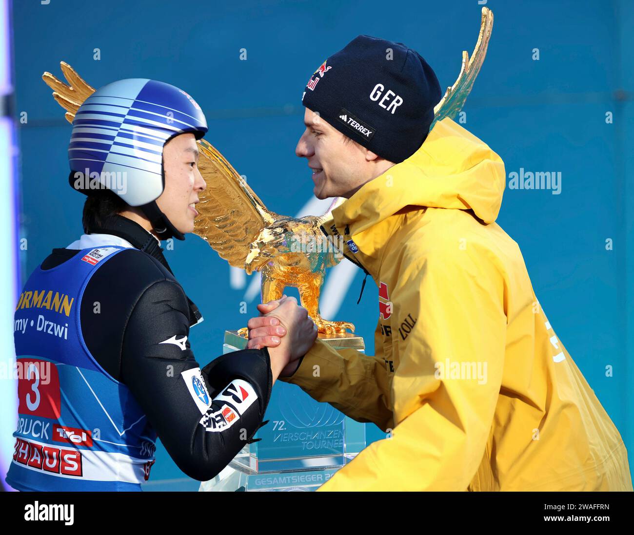 Bischofshofen, Österreich, 04.Januar 2024 72.internationale