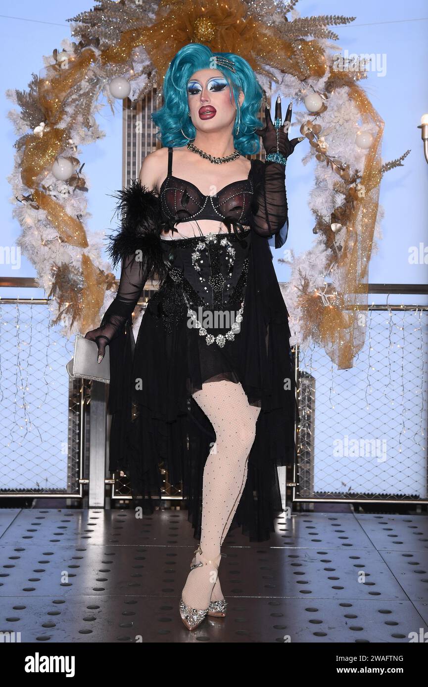 Tori Randal Drag Racing New York, USA. 04th Jan, 2024. Amanda Tori Meating, RuPaul's 'Drag Race ...