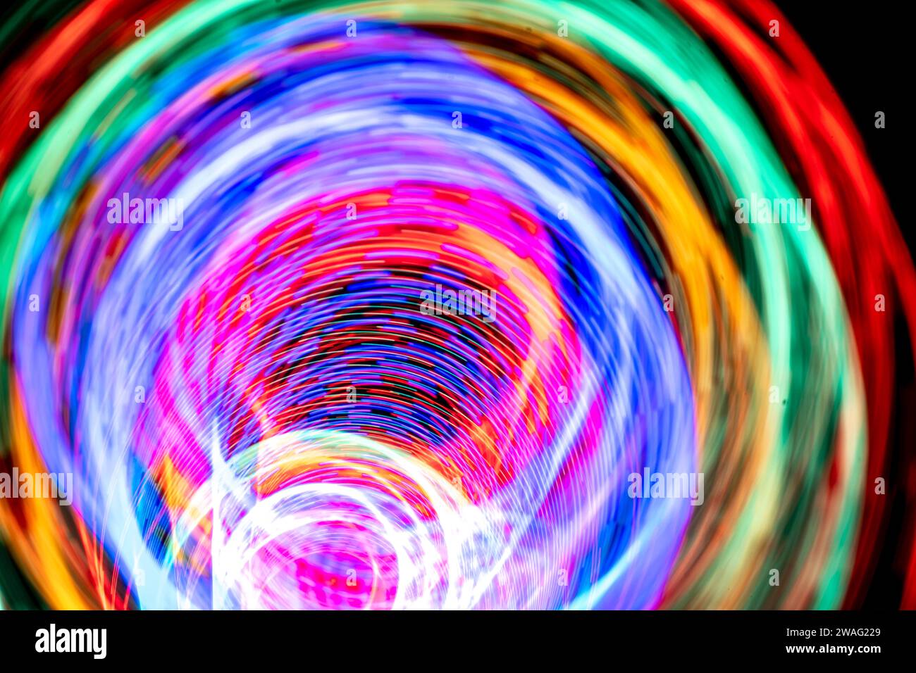 Abstract motions led lights on the dark background Stock Photo - Alamy