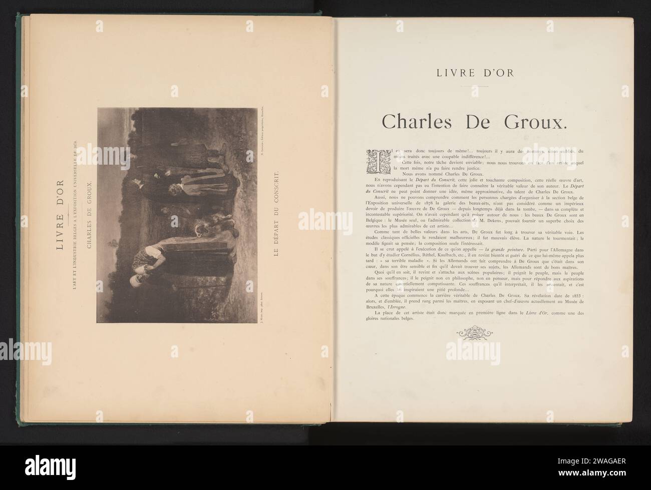 Charles de groux hi-res stock photography and images - Alamy