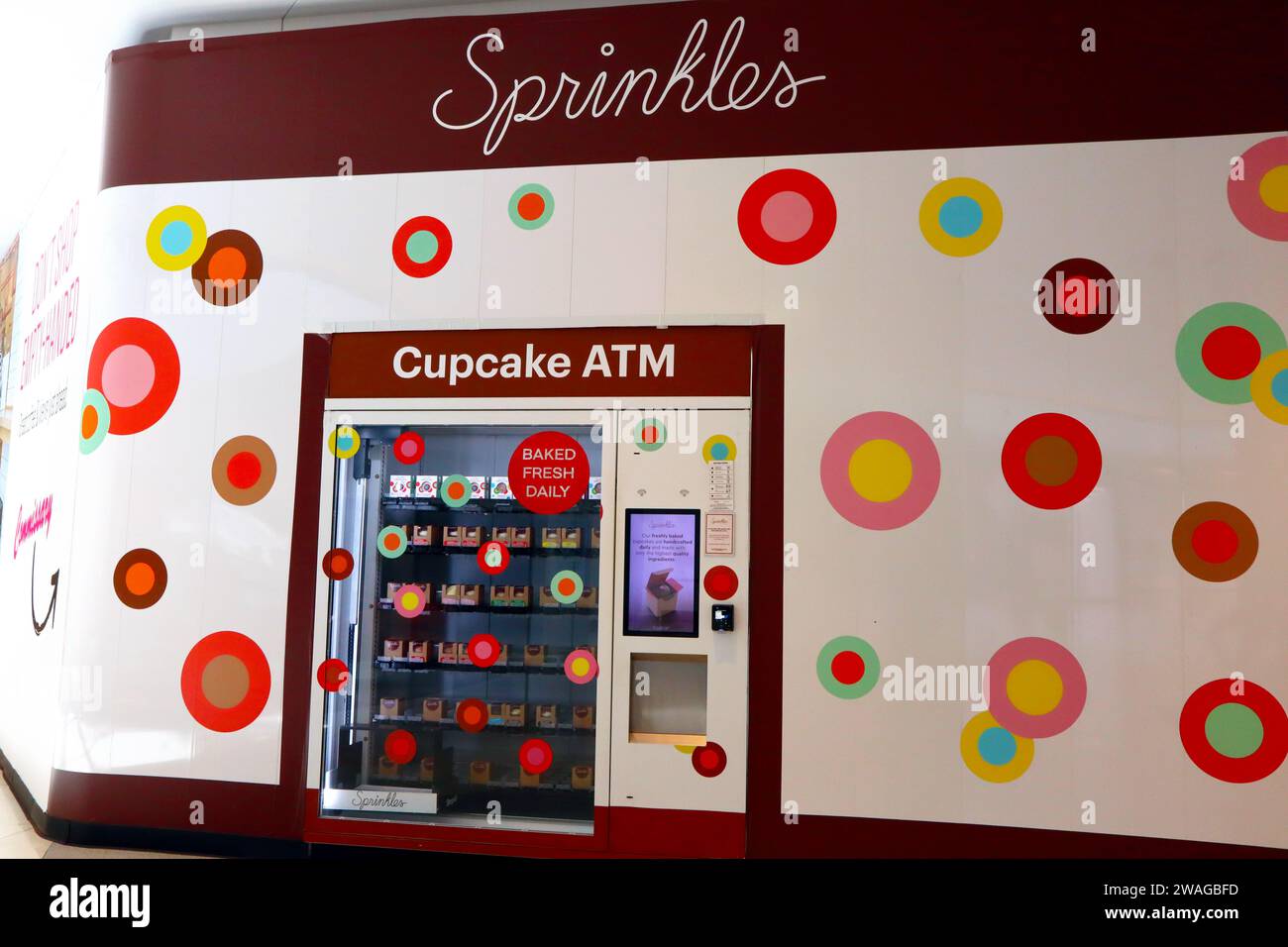 Los Angeles, California Sprinkles Cupcakes ATM at Beverly Center