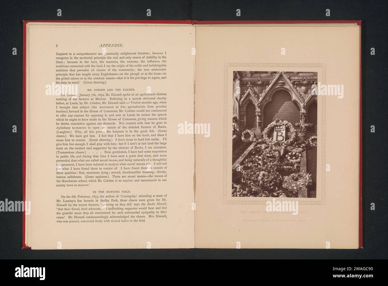 The grave of Lord Beaconsfield, Henry W. Taunt, after 1881