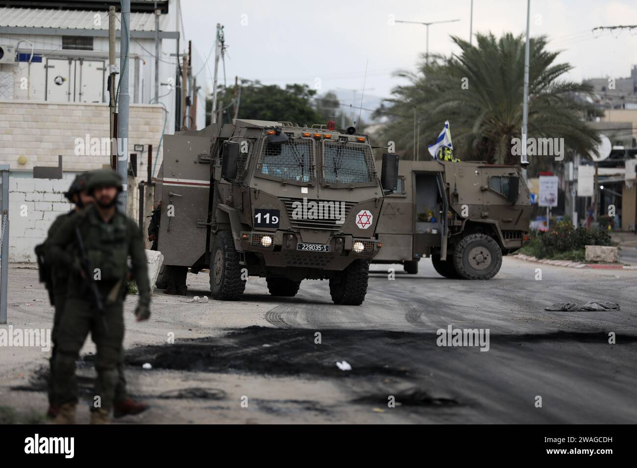 January 4 2024 Tulkarem West Bank Palestine 04 January 2024 The   January 4 2024 Tulkarem West Bank Palestine 04 January 2024 The Lsraeli Army During A Recent Incursion At The Nur Sham Refugee Camp In Tulkarem In The Northern West Bank Credit Image Mohammed Turabiimageslive Via Zuma Press Wire Editorial Usage Only! Not For Commercial Usage! 2WAGCDH 