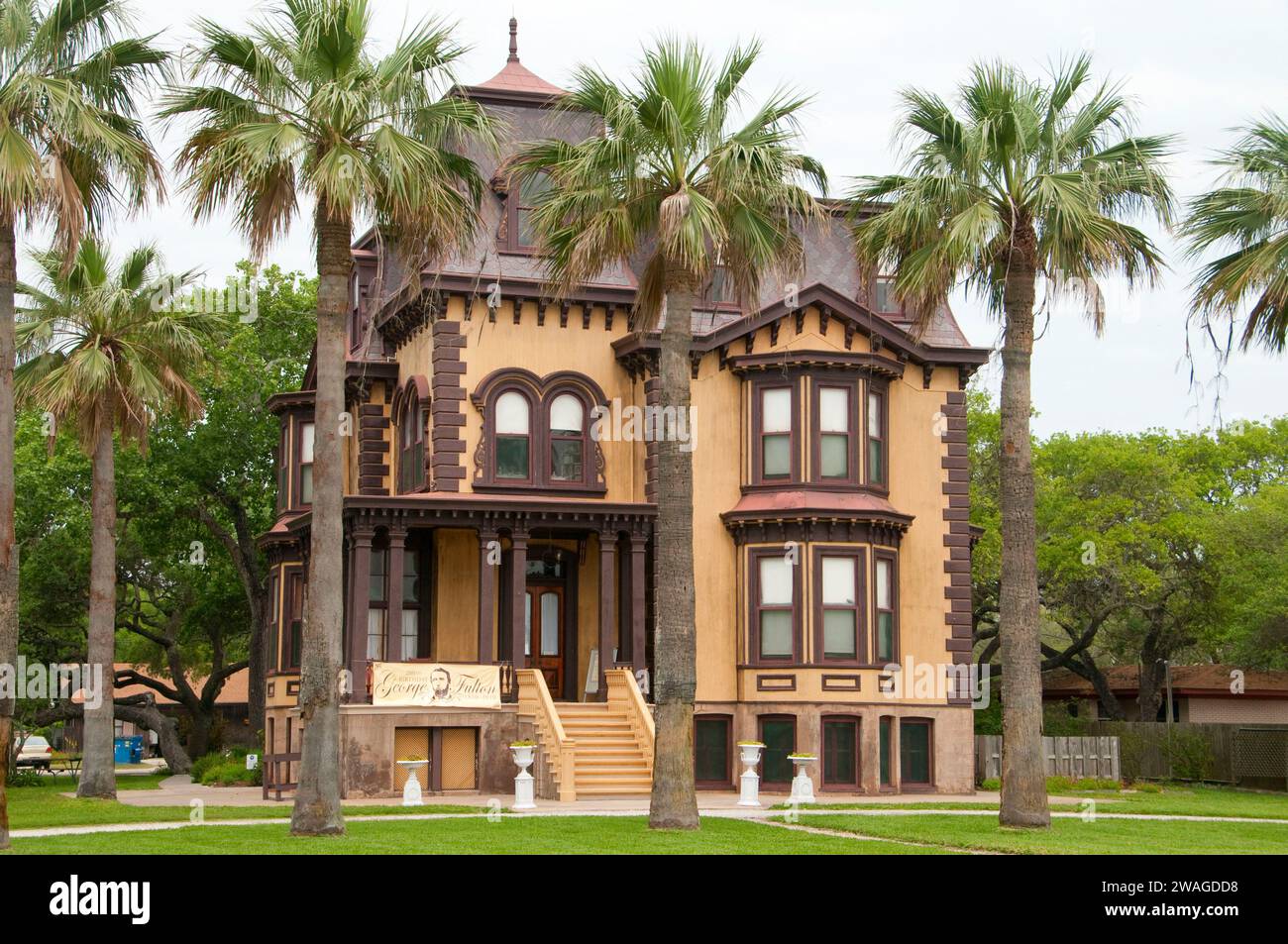 Fulton Mansion, Fulton Mansion State Historic Site, Rockport, Texas