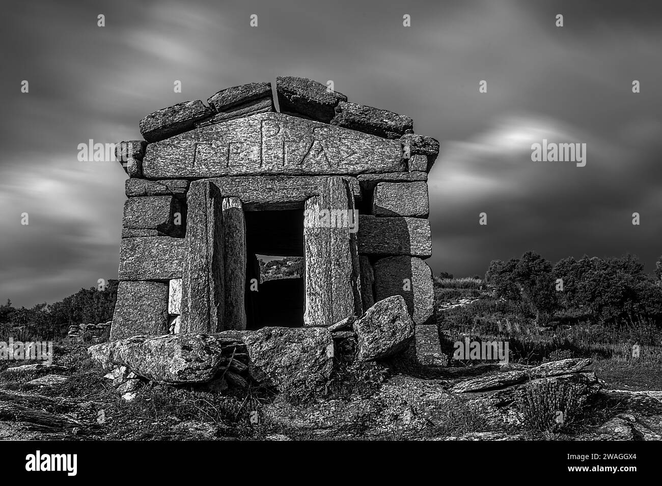 Gerga Ancient City is considered one of the most mysterious and mystical cities in Turkey Stock