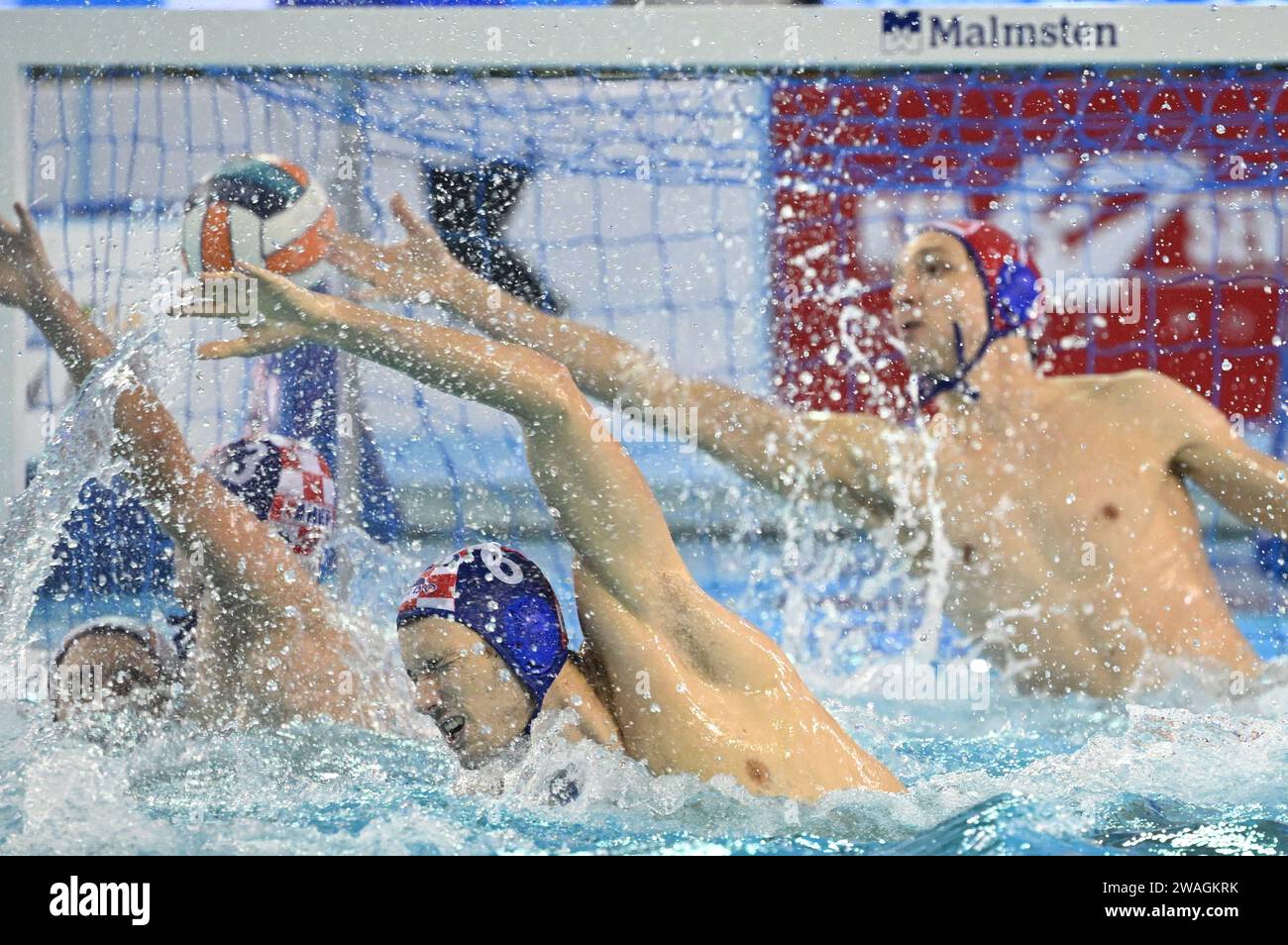 Dubrovnik, Croatia, 040124. European Water Polo Championship 2024