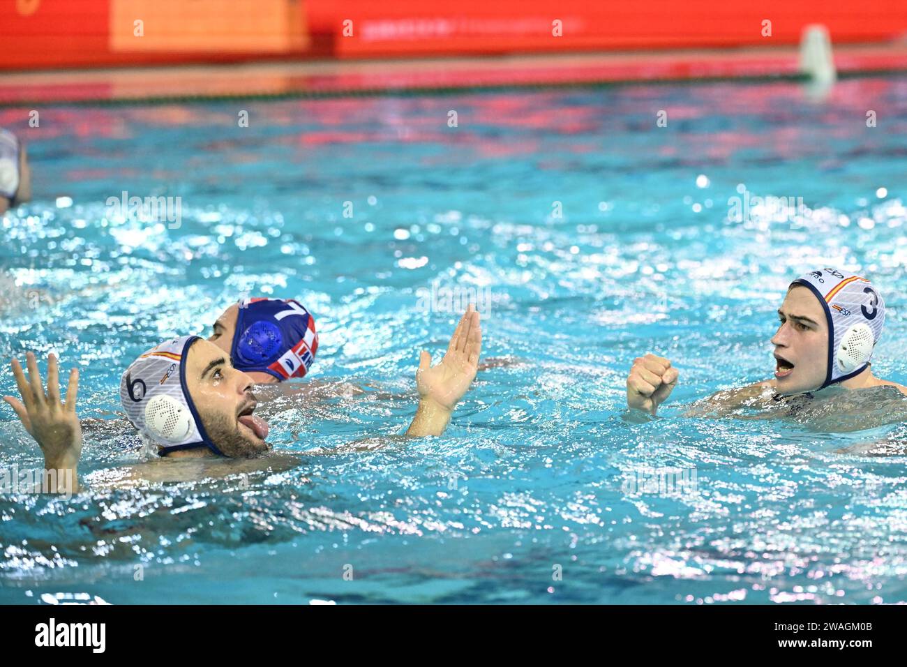 Dubrovnik, Croatia, 040124. European Water Polo Championship 2024