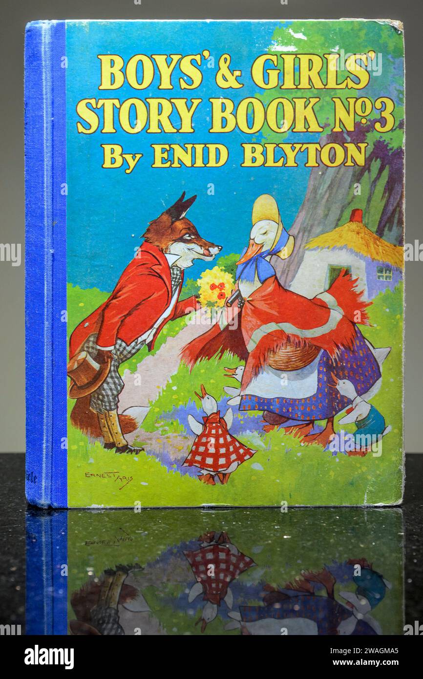 Boys and Girls Story Book No 3 by Enid Blyton Stock Photo