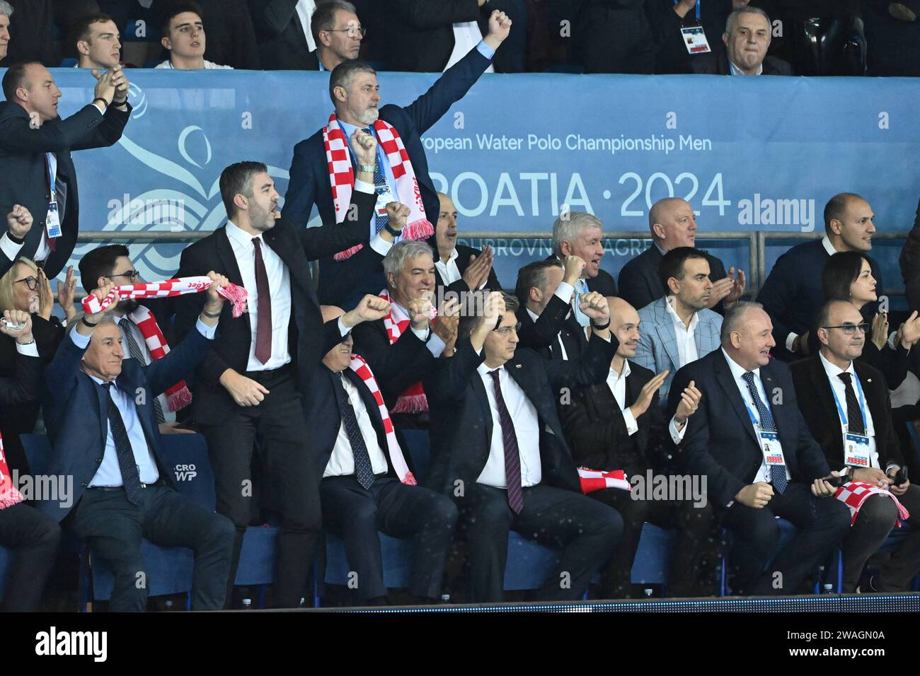 Dubrovnik, Croatia, 040124. European Water Polo Championship 2024