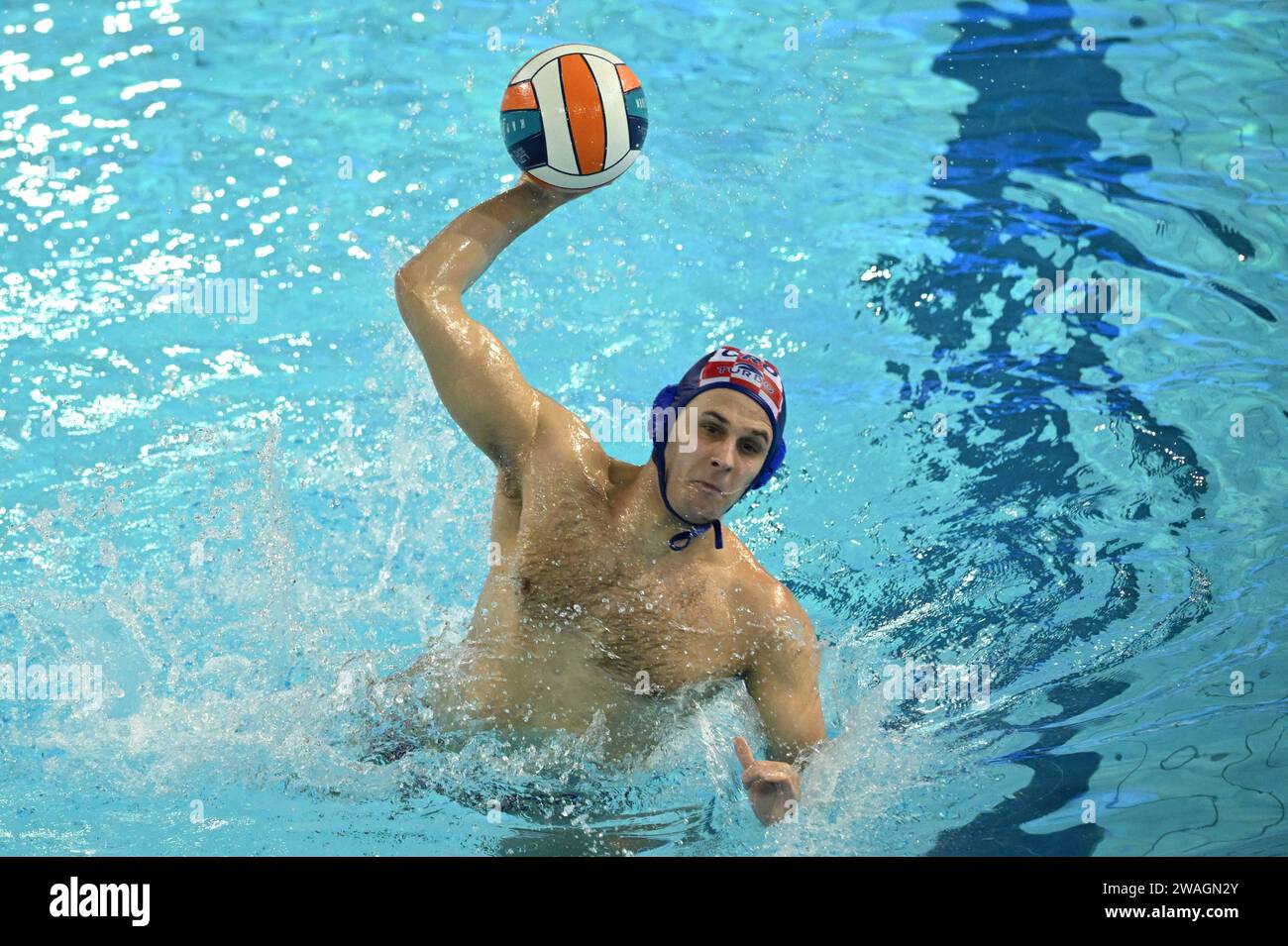 Dubrovnik, Croatia, 040124. European Water Polo Championship 2024