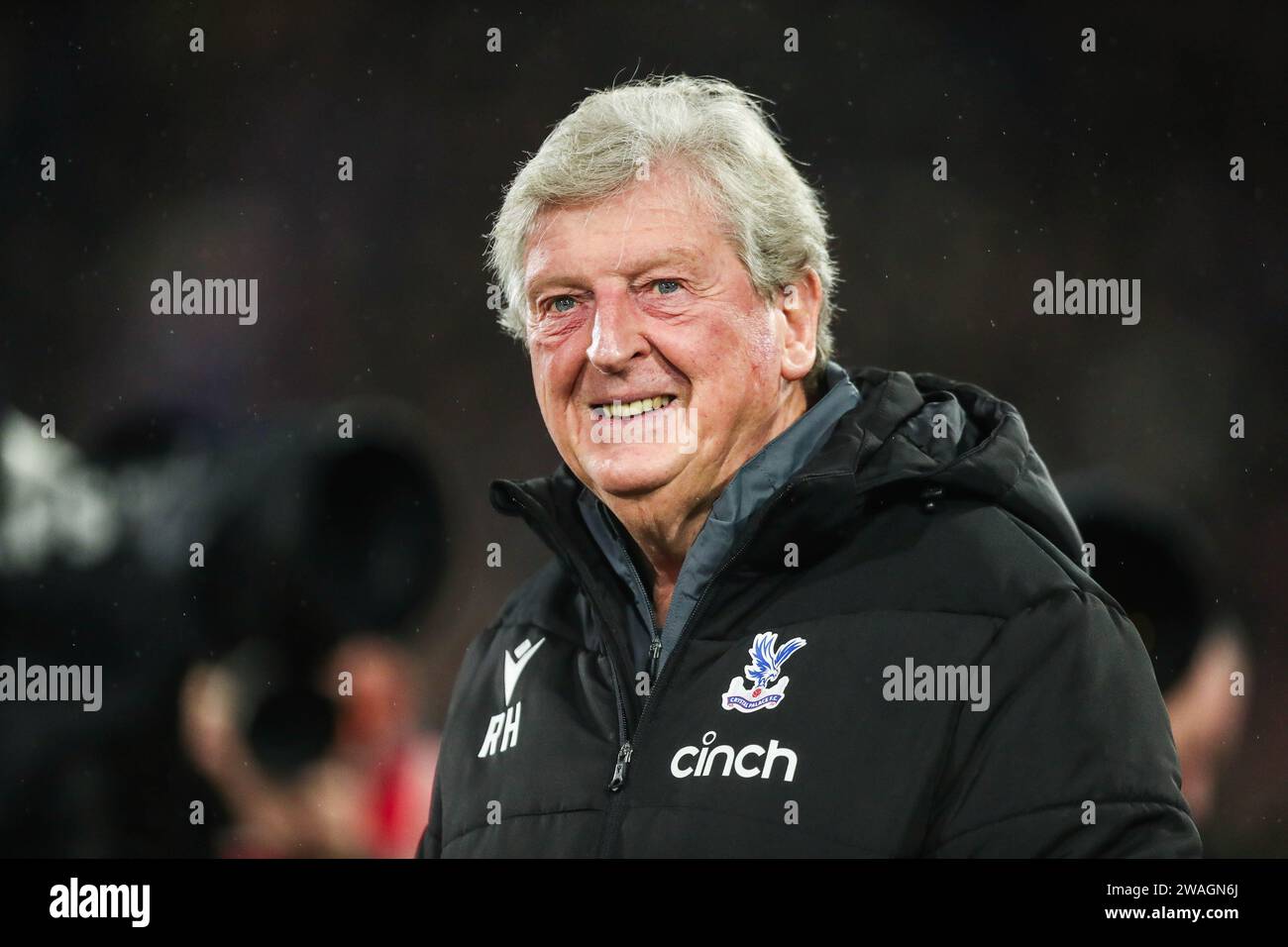 Crystal Palace manager Roy Hodgson during the Crystal Palace FC v