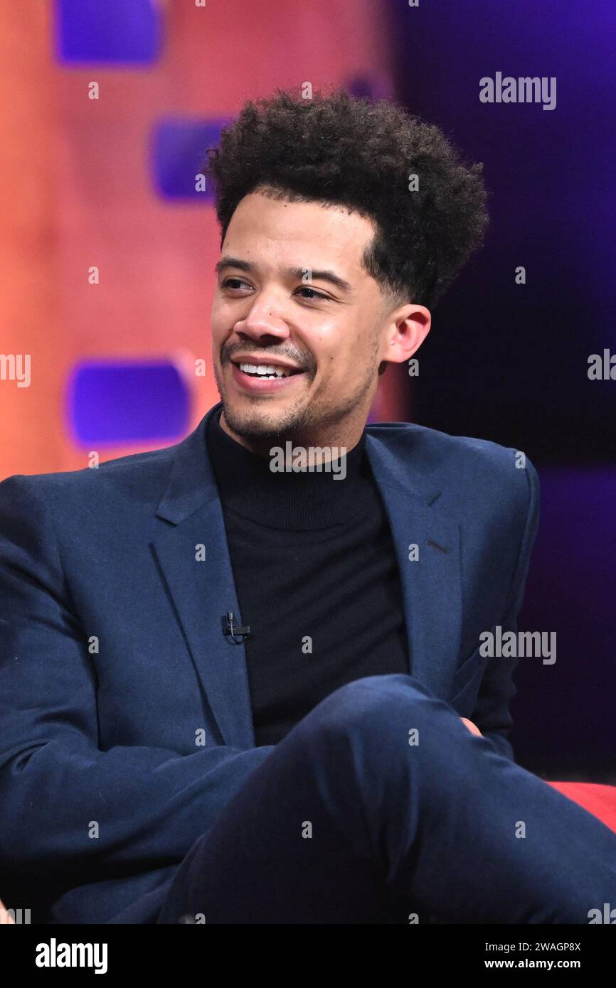 EDITORIAL USE ONLY Jacob Anderson during the filming for the Graham Norton  Show at BBC Studioworks 6 Television Centre
