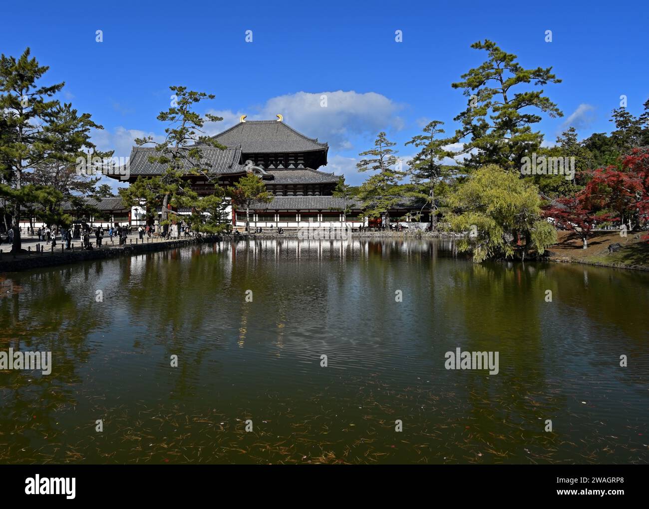 Todaiji Temple Nara Japan Stock Photo Alamy